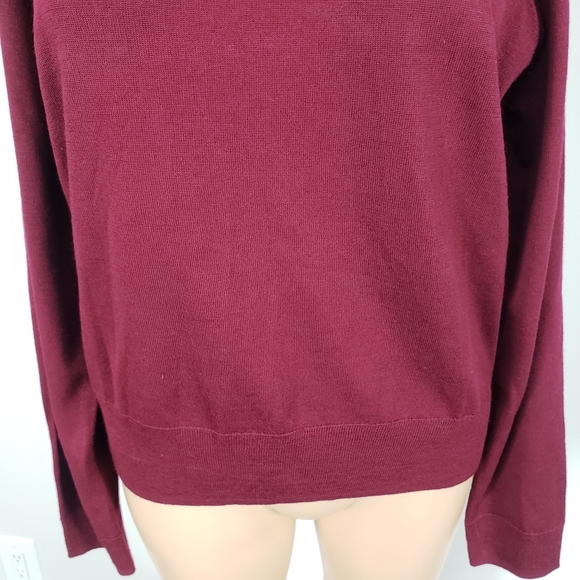J.crew Merino wool long sleeves sweater size L - Picture 8 of 10